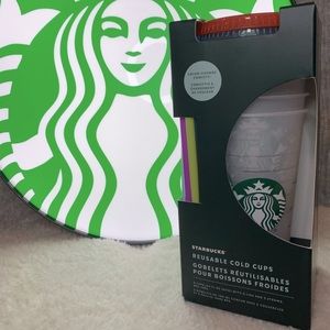 Starbucks confetti colour changing cups